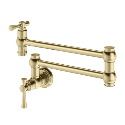PHOENIX CROMFORD LEAD FREE POT FILLER BRUSHED GOLD