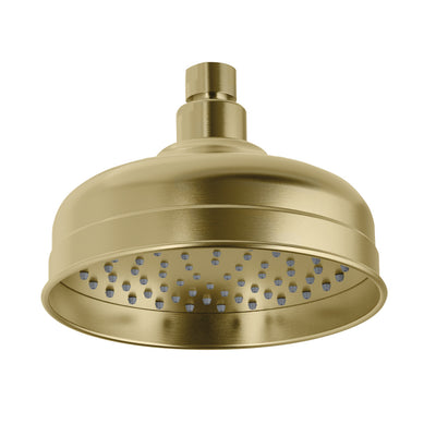 PHOENIX CROMFORD SHOWER ROSE 156MM BRUSHED GOLD