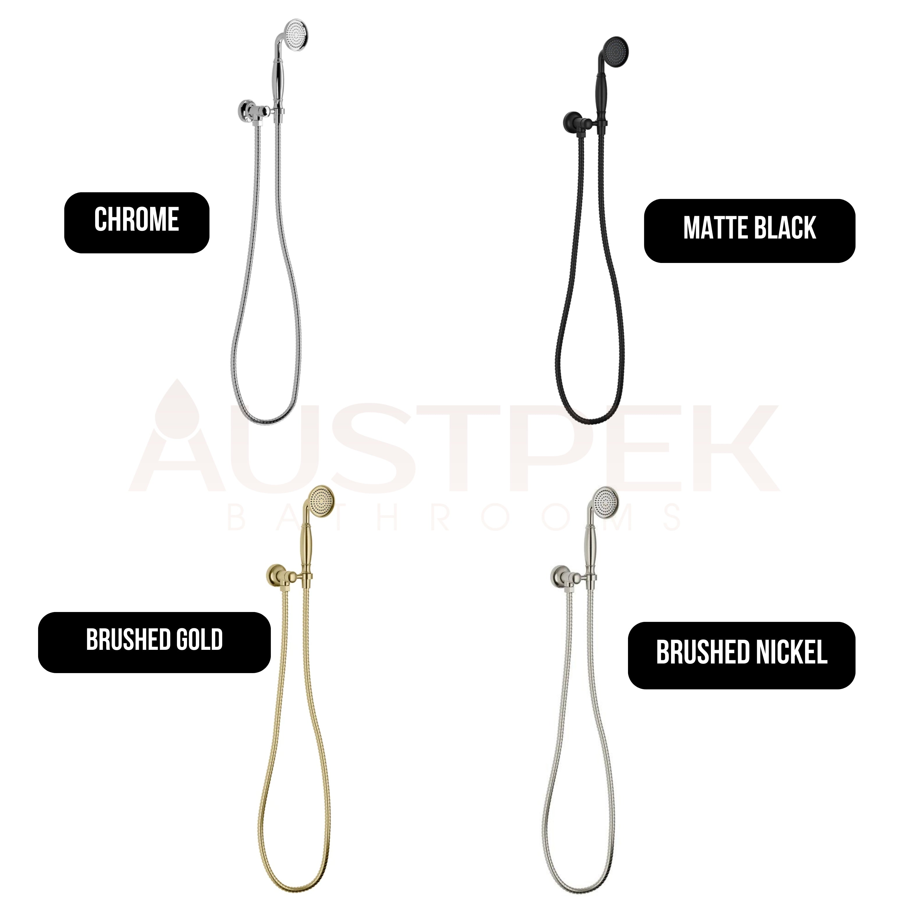 PHOENIX CROMFORD HAND SHOWER BRUSHED GOLD