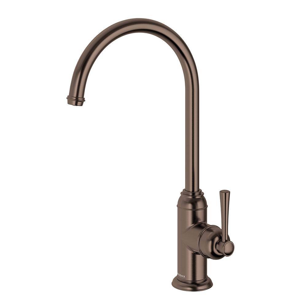 PHOENIX CROMFORD SINK MIXER 363MM BRUSHED BRONZE