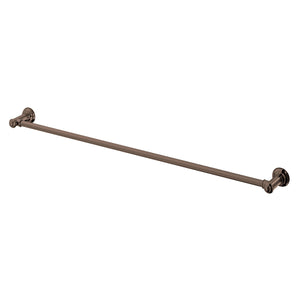 PHOENIX CROMFORD SINGLE TOWEL RAIL 800MM BRUSHED BRONZE