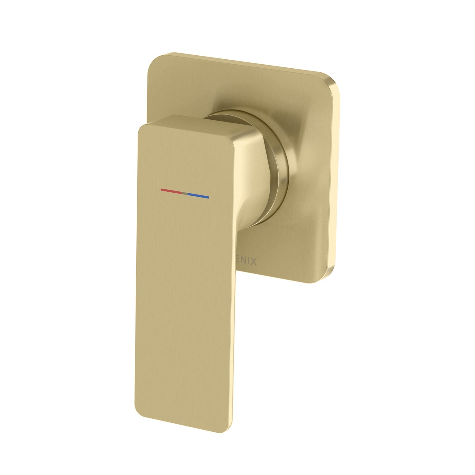 PHOENIX GLOSS MKII SWITCHMIX SHOWER / WALL MIXER FIT-OFF AND ROUGH-IN KIT BRUSHED GOLD