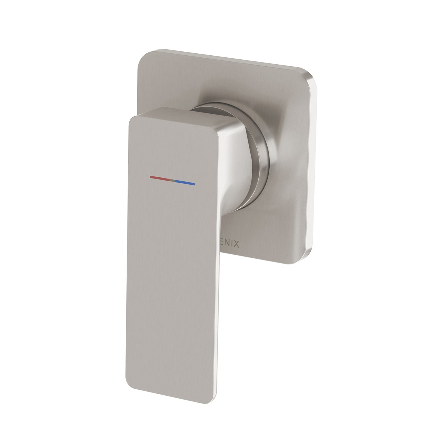 PHOENIX GLOSS MKII SWITCHMIX SHOWER / WALL MIXER FIT-OFF AND ROUGH-IN KIT BRUSHED NICKEL