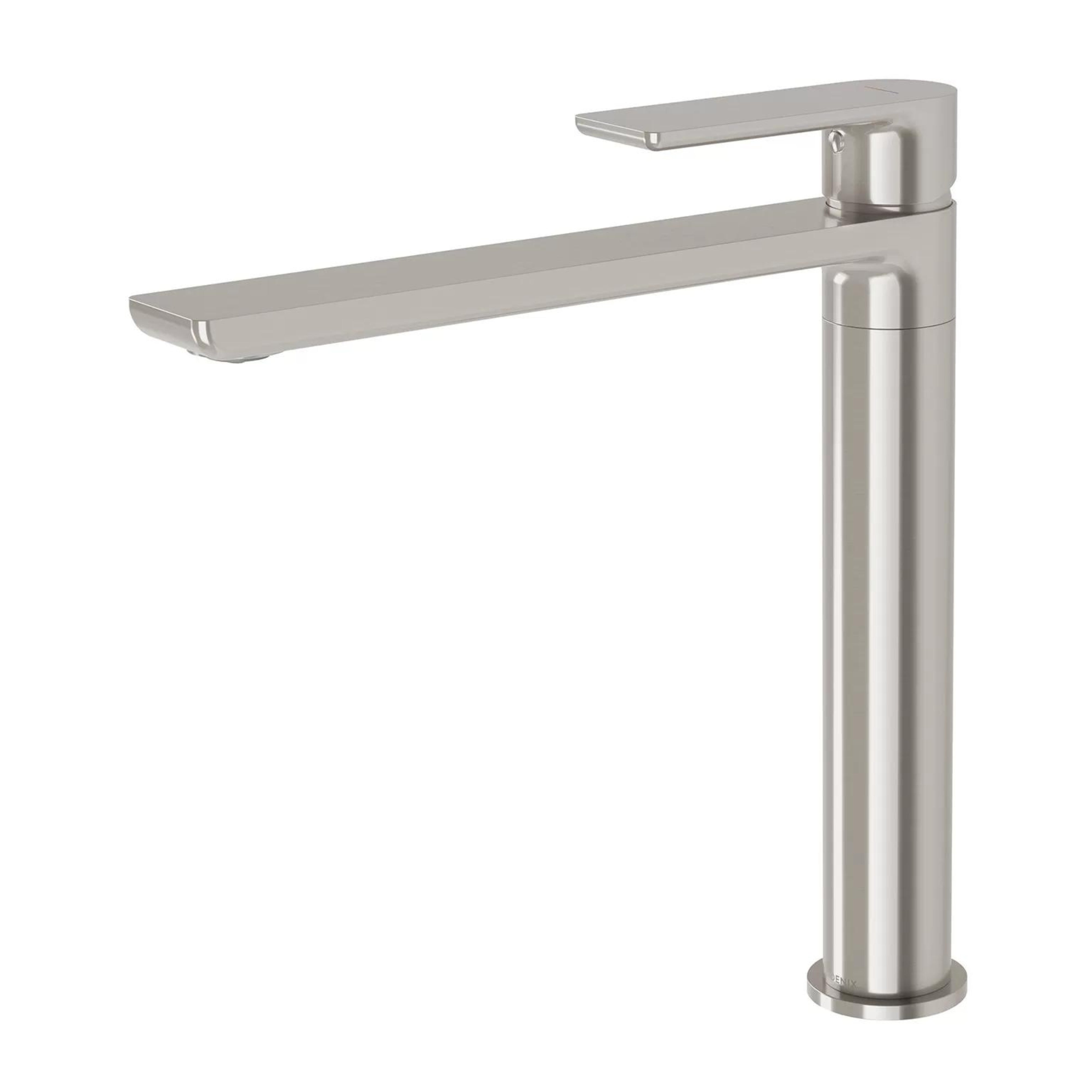 PHOENIX GLOSS MKII SINK MIXER 283MM BRUSHED NICKEL