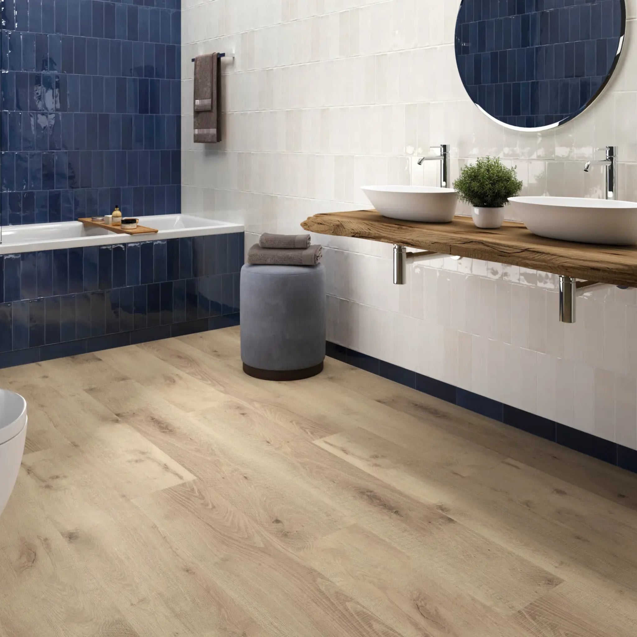 ELITE IMPORTERS TABARCA MARINO GLOSS 75X230MM RECTANGLE TILE (PER BOX)