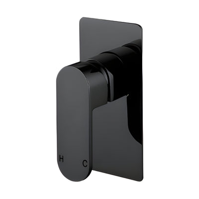 MODERN NATIONAL EVA MINI SHOWER MIXER 140MM MATTE BLACK