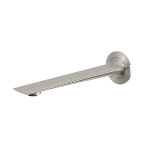 PHOENIX KUSABI WALL BASIN/BATH OUTLET 200MM BRUSHED NICKEL