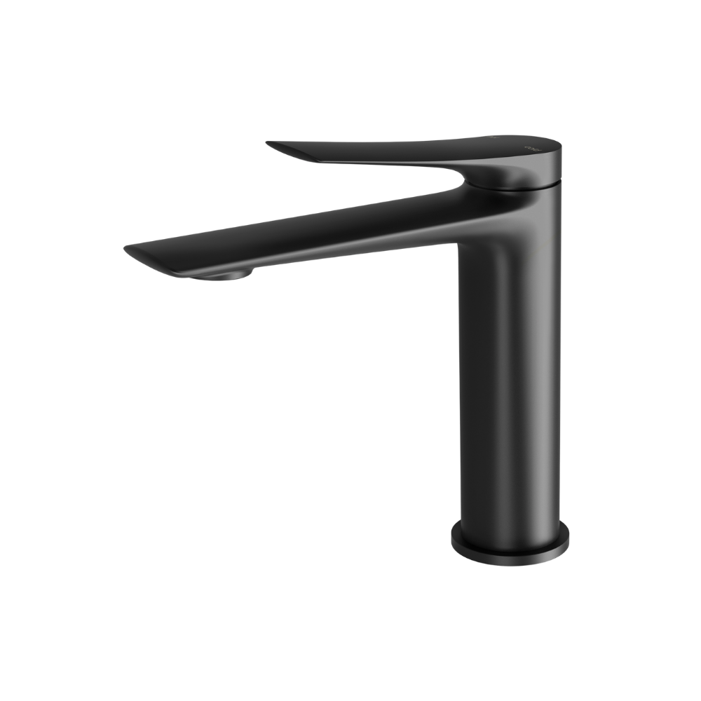Phoenix Kusabi Basin Mixer 178mm Matte Black