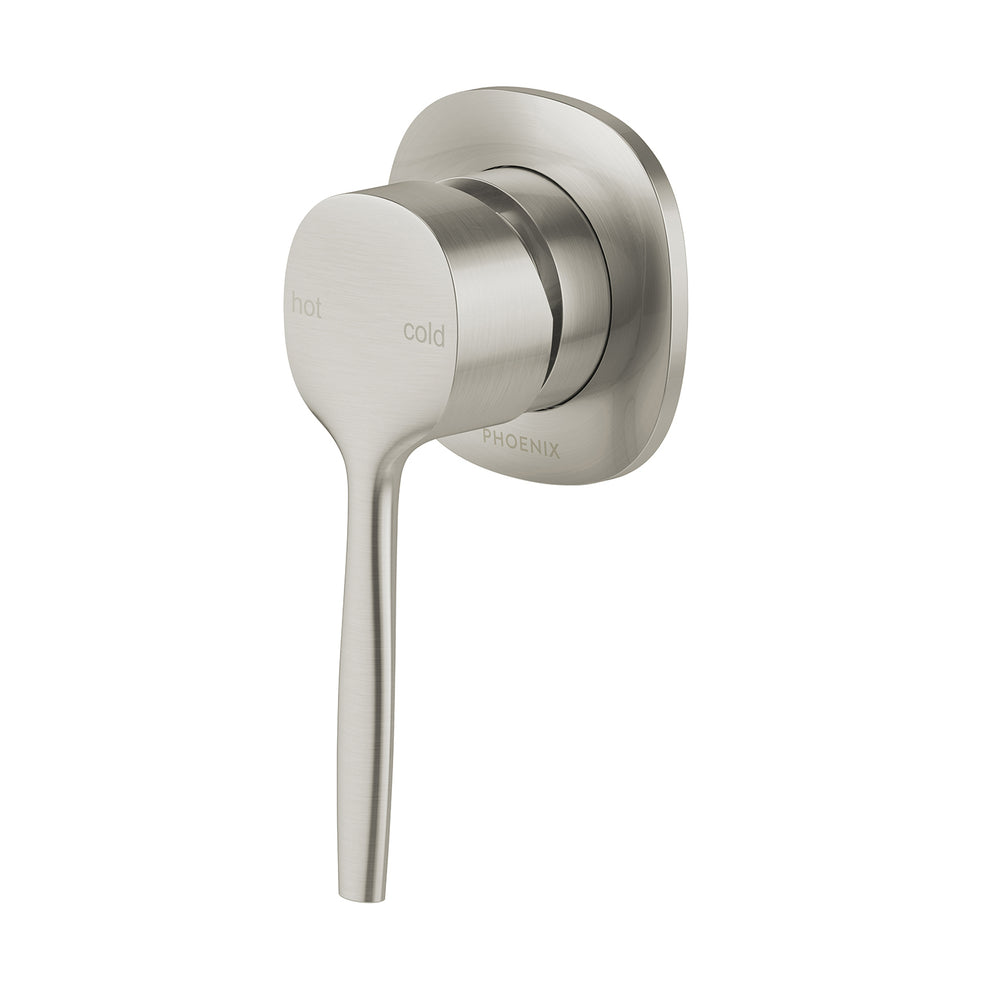 PHOENIX VASK SWITCHMIX LEAD FREE SHOWER / WALL MIXER COMPLETE KIT BRUSHED NICKEL