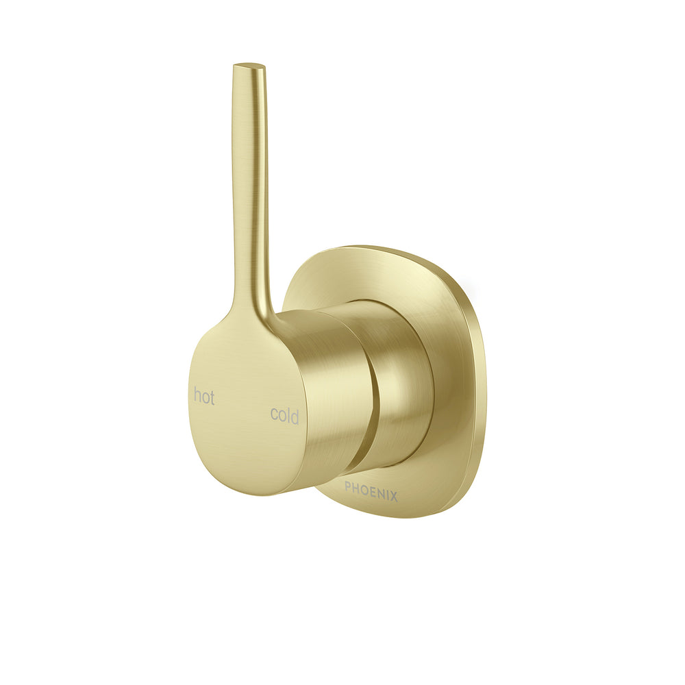PHOENIX VASK SWITCHMIX SHOWER / WALL MIXER COMPLETE KIT BRUSHED GOLD