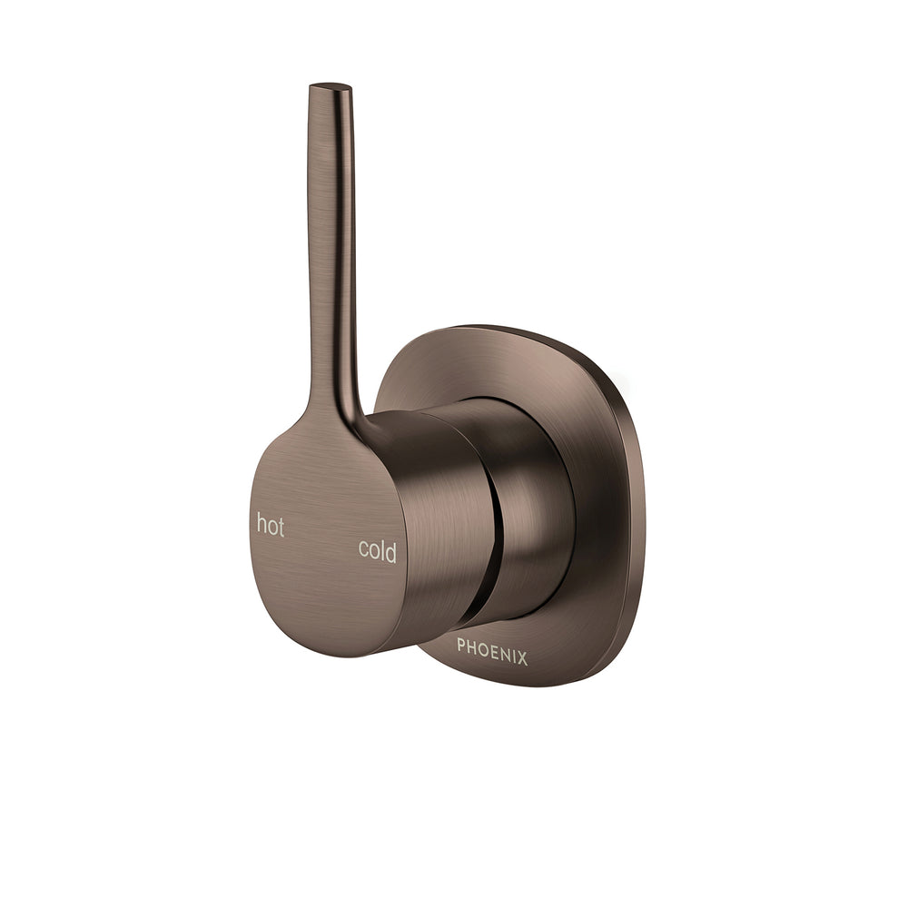 PHOENIX VASK SWITCHMIX SHOWER / WALL MIXER PIN UP BRUSHED BRONZE