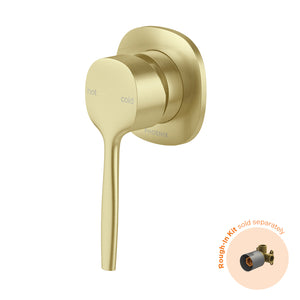 PHOENIX VASK SWITCHMIX SHOWER / WALL MIXER FIT OFF KIT ONLY BRUSHED GOLD