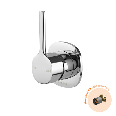 PHOENIX VASK LEAD FREE SWITCHMIX SHOWER / WALL MIXER PIN UP FIT OFF KIT ONLY CHROME