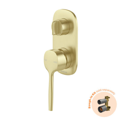 PHOENIX VASK LEAD FREE SWITCHMIX SHOWER / BATH WITH DIVERTER MIXER FIT OFF KIT ONLY BRUSHED GOLD