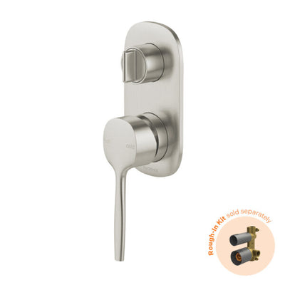 PHOENIX VASK LEAD FREE SWITCHMIX SHOWER / BATH WITH DIVERTER MIXER FIT OFF KIT ONLY BRUSHED NICKEL