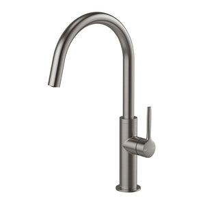 PHOENIX VASK SINK MIXER 361MM BRUSHED CARBON
