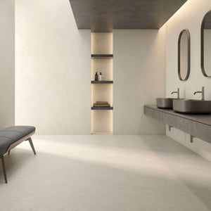 EVERSTONE CREMA MARFIL NATURAL 600X600MM SQUARE TILE (PER BOX)