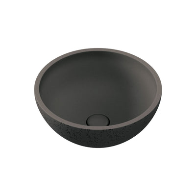 FIENZA ALBA CONCRETE ABOVE COUNTER BASIN WARM GREY 362MM