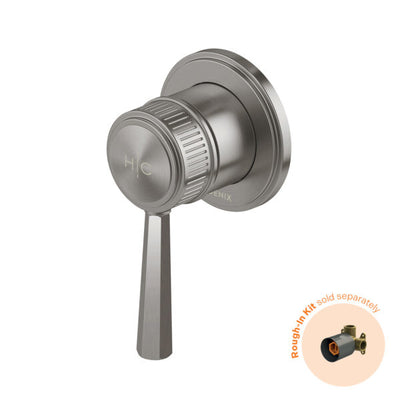 PHOENIX WILTERN SWITCHMIX LEAD FREE SHOWER / WALL MIXER FIT OFF KIT ONLY BRUSHED CARBON