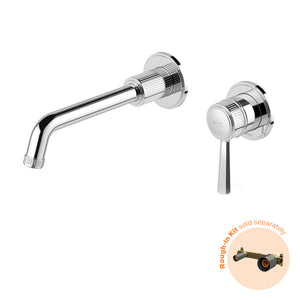 PHOENIX WILTERN SWITCHMIX WALL BASIN / BATH MIXER SET FIT OFF KIT ONLY 190MM CHROME