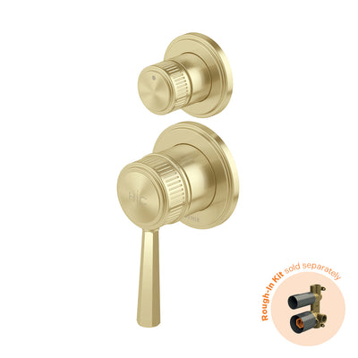 PHOENIX WILTERN LEAD FREE SWITHMIX SHOWER / BATH WITH DIVERTER MIXER FIT OFF KIT ONLY BRUSHED GOLD