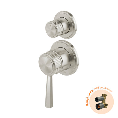 PHOENIX WILTERN LEAD FREE SWITHMIX SHOWER / BATH WITH DIVERTER MIXER FIT OFF KIT ONLY BRUSHED NICKEL