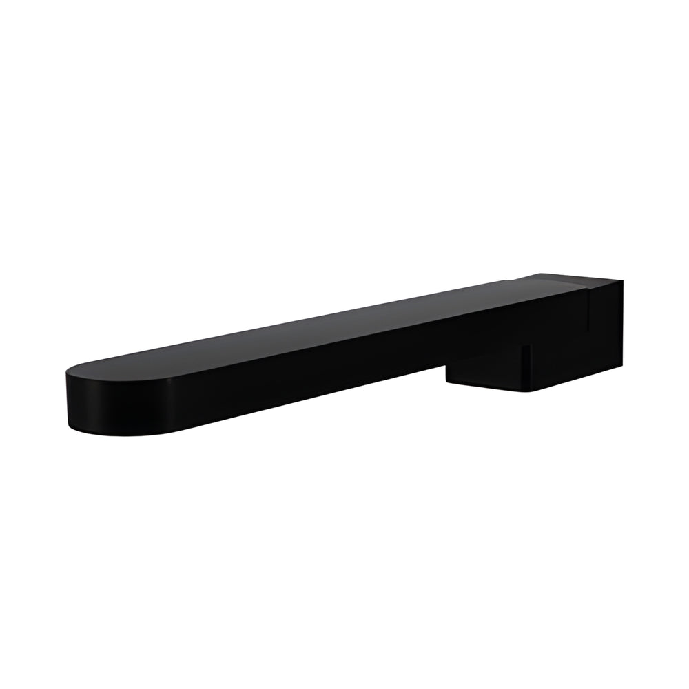 MODERN NATIONAL EVA SWIVEL BATH SPOUT MATTE BLACK