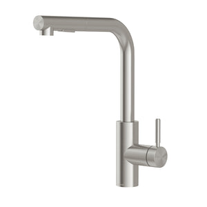 PHEONIX VIVID MKII LEAD FREE PULL OUT SINK MIXER 350MM STAINLESS STEEL