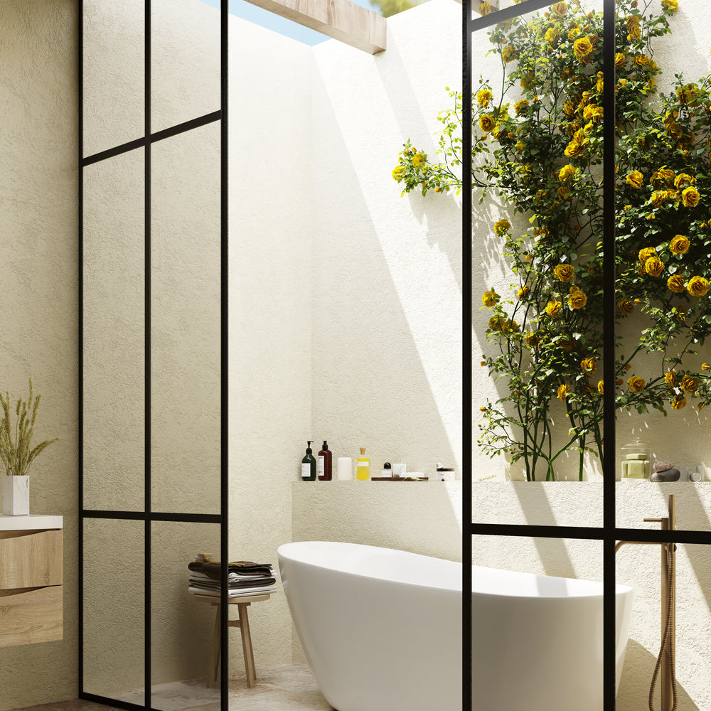 BELBAGNO ROMANO FREE STANDING BATHTUB SEMI GLOSS WHITE (AVAILABLE IN 1500MM AND 1700MM)