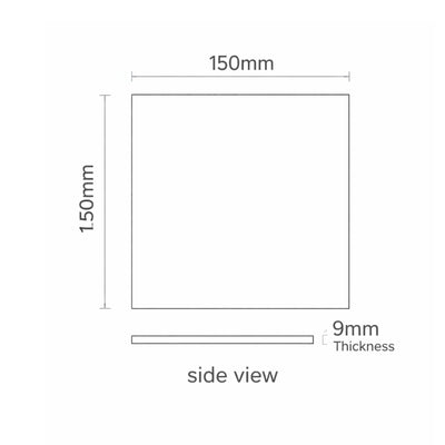 ELITE IMPORTERS TABARCA MARINO GLOSS 150X150MM SQUARE TILE (PER BOX)