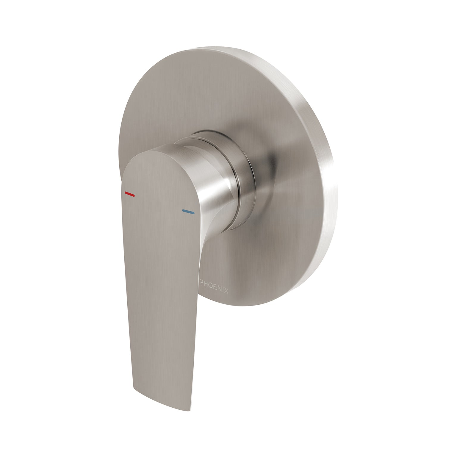 PHOENIX ARLO SHOWER AND WALL MIXER WITH TRIM KIT AND BODY BRUSHED NICKEL