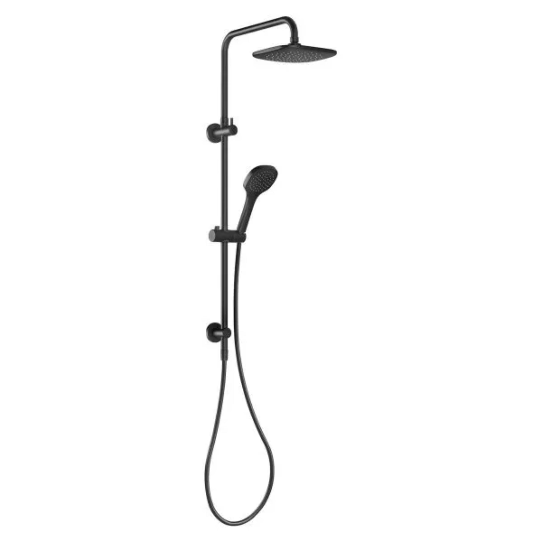 PHOENIX TEVA TWIN SHOWER MATTE BLACK