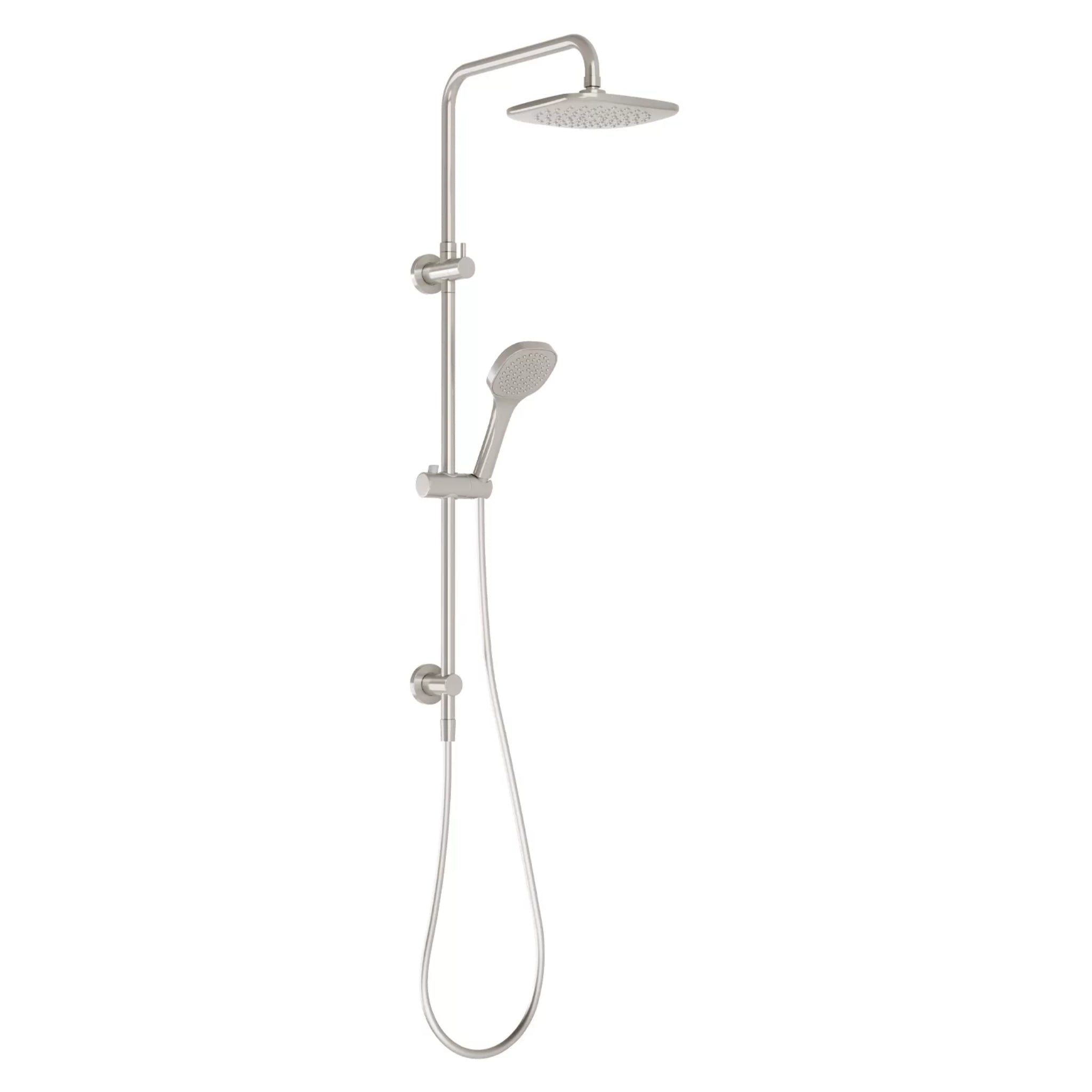 PHOENIX TEVA TWIN SHOWER BRUSHED NICKEL