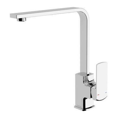 PHOENIX TEVA SQUARELINE LEAD FREE SINK MIXER 200MM CHROME