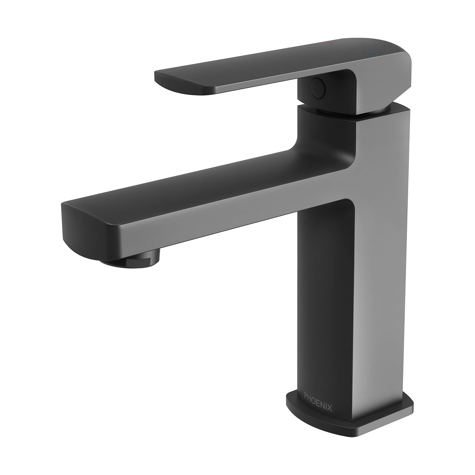 PHOENIX TEVA LEAD FREE BASIN MIXER 166MM MATTE BLACK