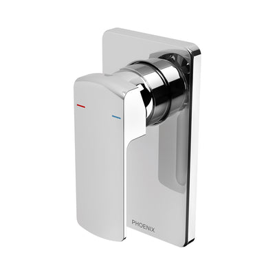 PHOENIX TEVA SHOWER AND WALL MIXER WITH TRIM KIT AND BODY CHROME
