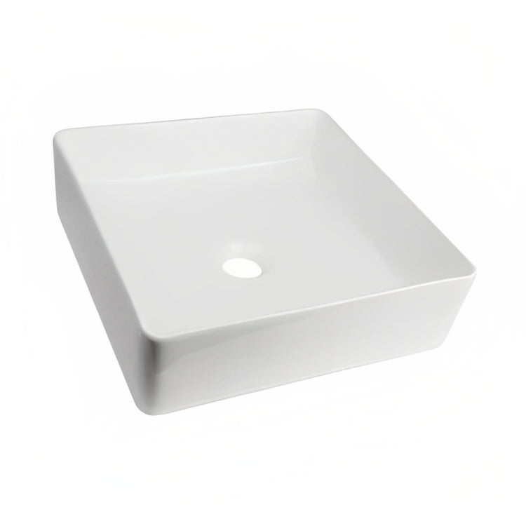 INSPIRE CUBIX MATTE BLACK BASIN 360MM X 360MM