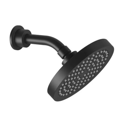 PHOENIX PINA SHOWER ARM AND 150MM ROUND ROSE MATTE BLACK
