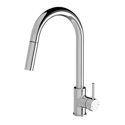 PHOENIX PINA LEAD FREE PULL OUT SINK MIXER 230MM CHROME
