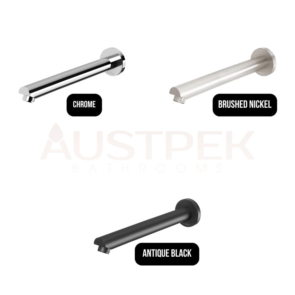 PHOENIX PINA WALL BATH OUTLET 250MM CHROME