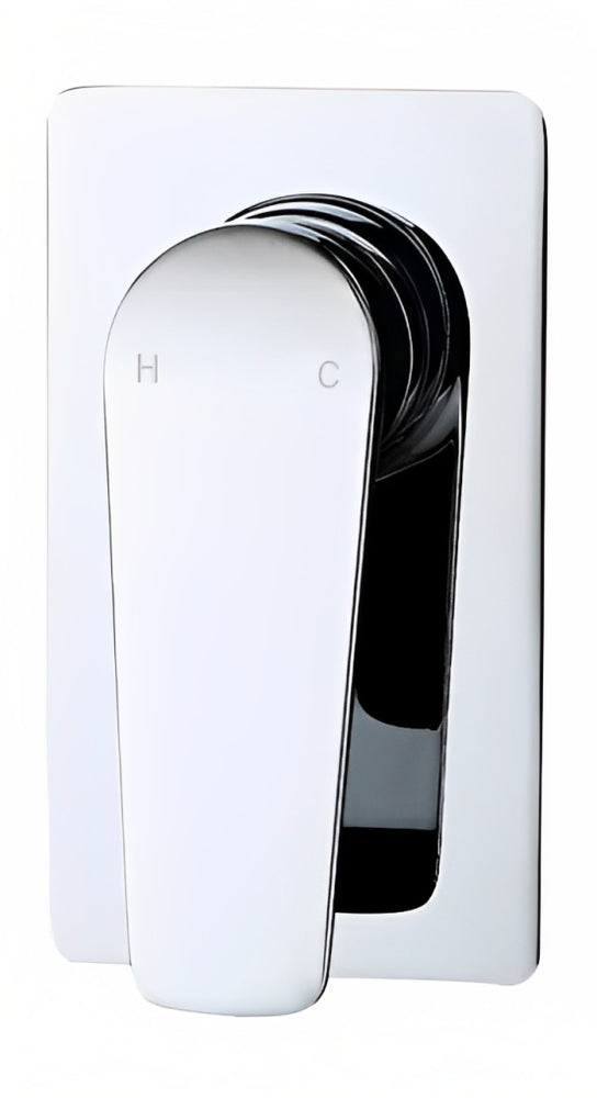 INSPIRE ZEVIO SHOWER WALL MIXER 125MM CHROME