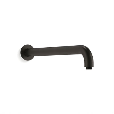 KOHLER STATEMENT WALL MOUNT SHOWER ARM 454MM MATTE BLACK