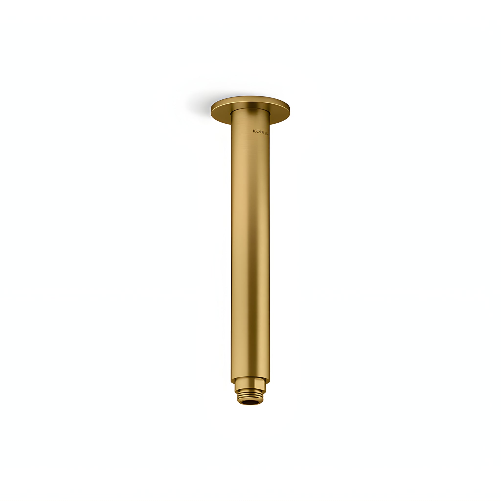 KOHLER CEILING SHOWER ARM 249MM BRUSHED BRASS