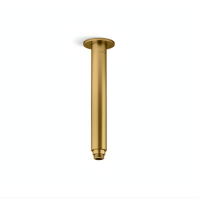 KOHLER CEILING SHOWER ARM 249MM BRUSHED BRASS