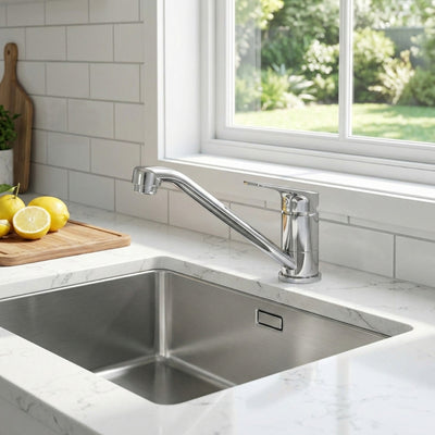 PHOENIX IVY MKII LEAD FREE SWIVEL SINK MIXER 119MM CHROME