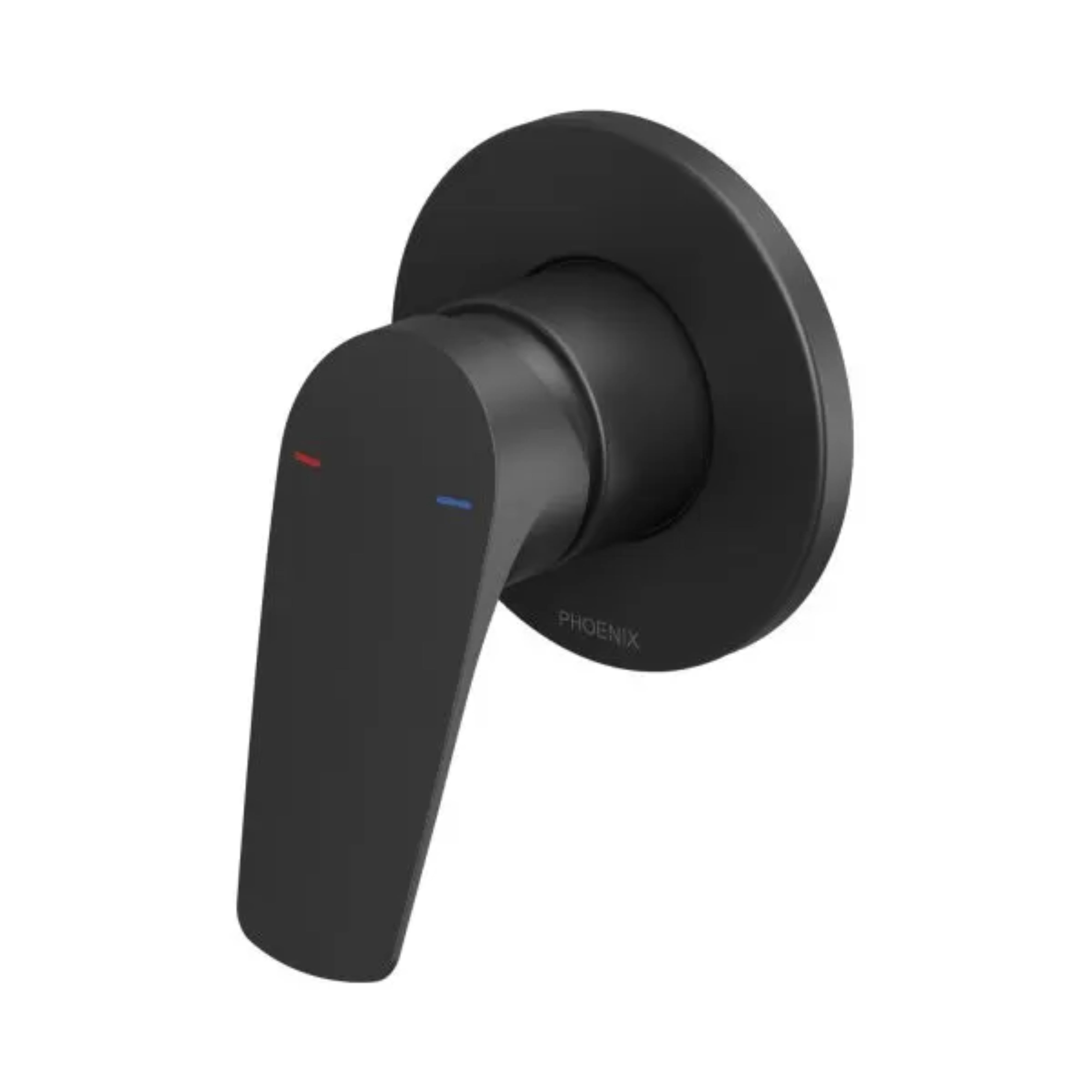 PHOENIX IVY MKII SHOWER AND WALL MIXER WITH TRIM KIT AND BODY MATTE BLACK
