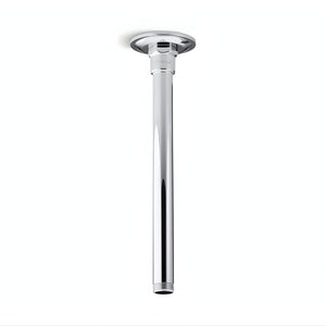 KOHLER CEILING MOUNTED SHOWER ARM 254MM CHROME