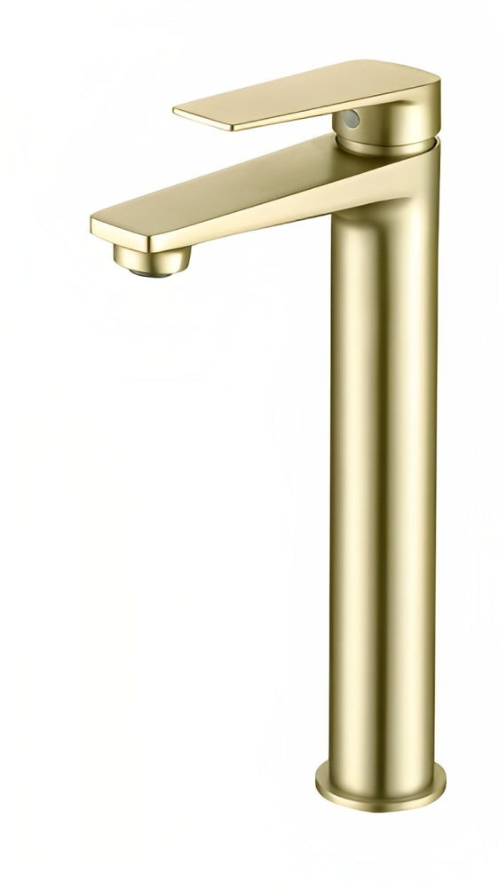 INSPIRE ZEVIO TALL BASIN MIXER BRUSHED GOLD