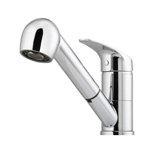 OLIVERI LONDON PULL OUT SPRAY KITCHEN MIXER 180MM CHROME