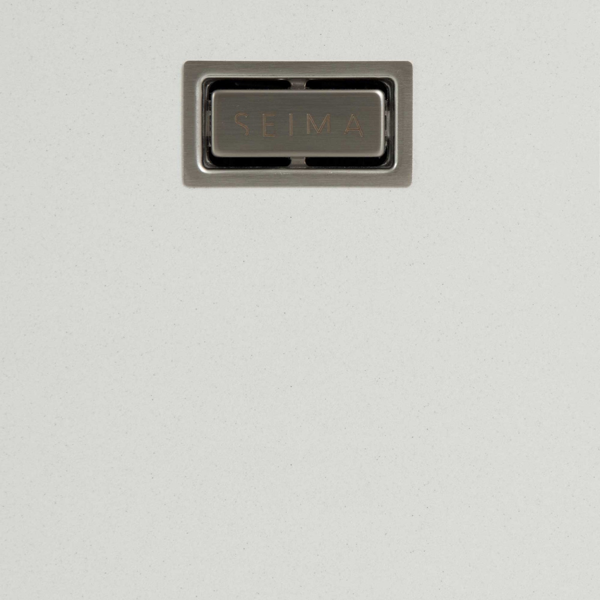 SEIMA OROS 750 SINGLE BOWL KITCHEN AND LAUNDRY SINK SILK MATTE WHITE 750MM